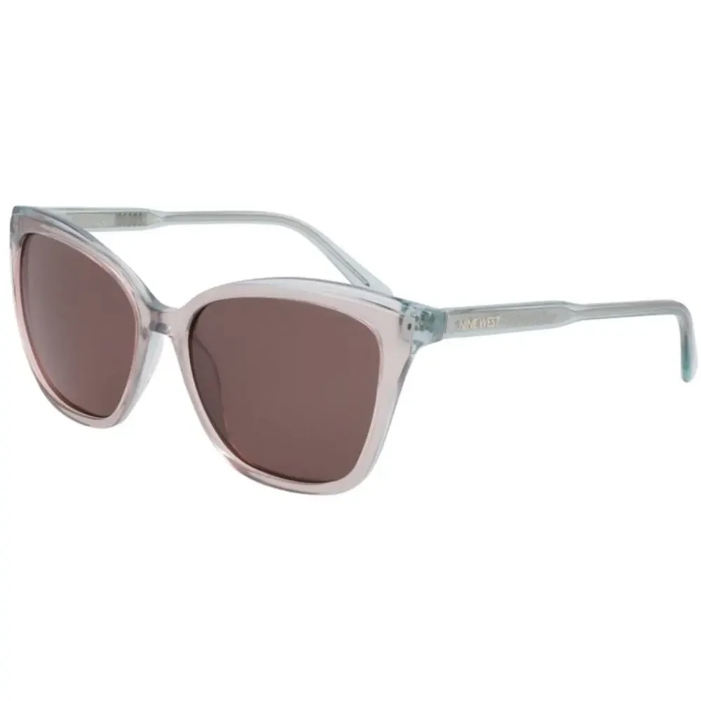 💎✨Authentic✨💎Nine West NW660S Taupe Mint Laminated Sunglasses - Picture 1 of 1